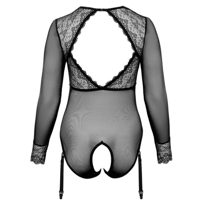 Cottelli Curves Long Sleeved Crotchless Body