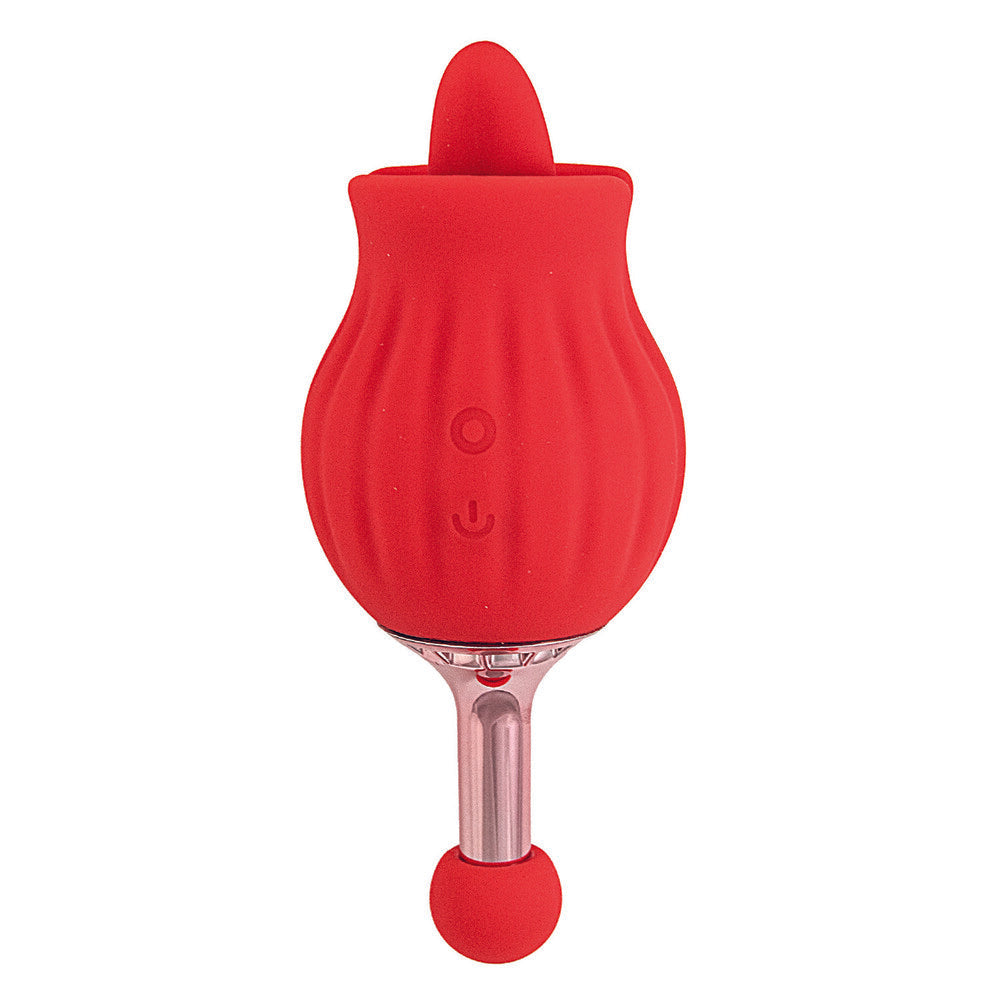 ClitTastic Rose Bud Dual Massager Rechargeable