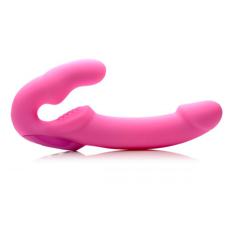 Strap U Urge Rechargeable Vibrating Strapless Strap On With Remo