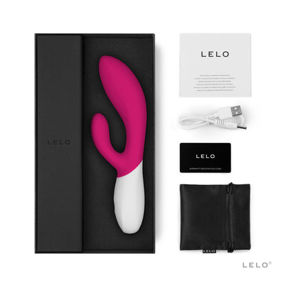 Lelo Ina Wave 2 Luxury Rechargeable Vibe Cerise