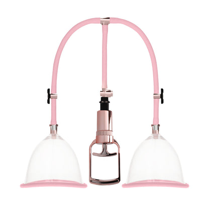 Pumped Breast Pump Medium Rose Gold