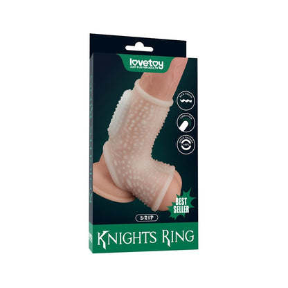 Lovetoy Drip Knights Ring Vibrating Penis Sleeve