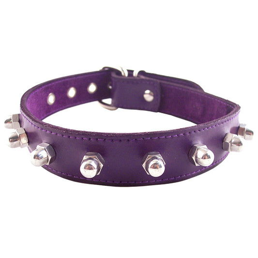 Rouge Garments Purple Nut Collar