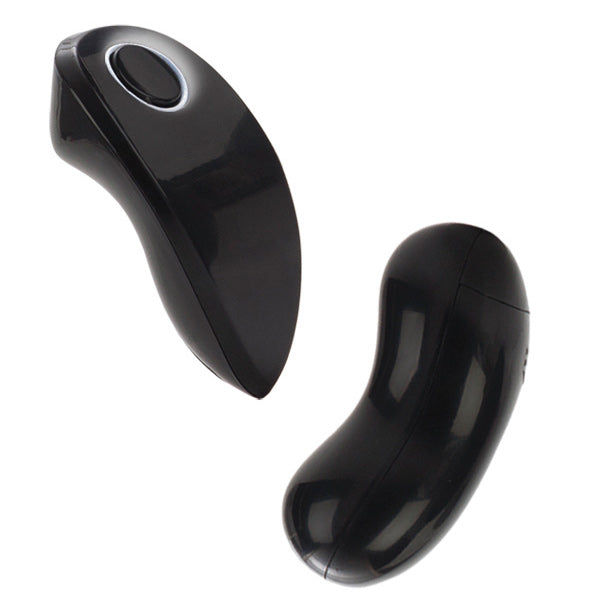 10 Function Remote Control Vibrating Thong - Black Wireless Intimate Apparel