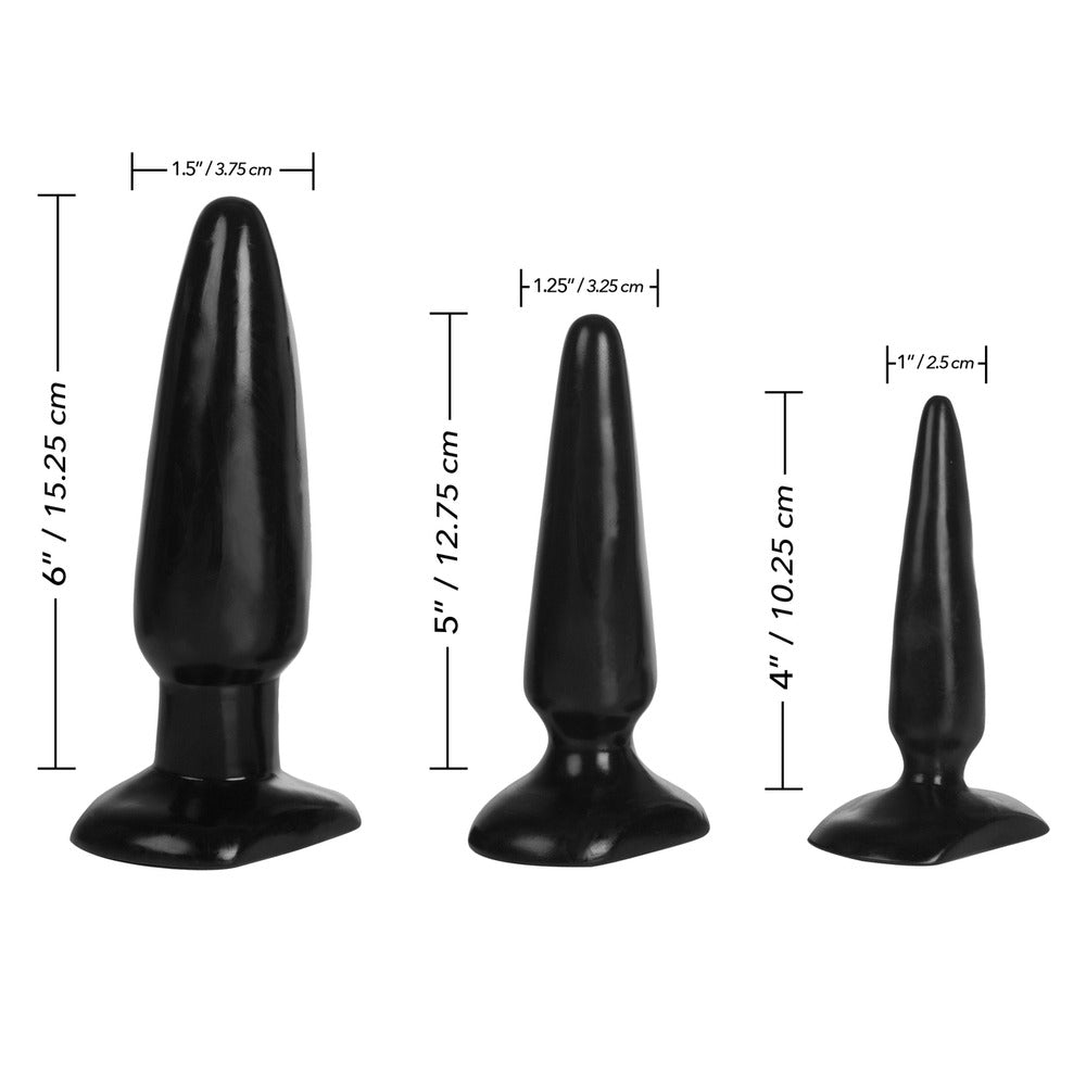 COLT Anal Trainer Kit Butt Plugs