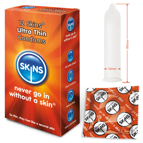 Skins Condoms Ultra Thin 12 Pack