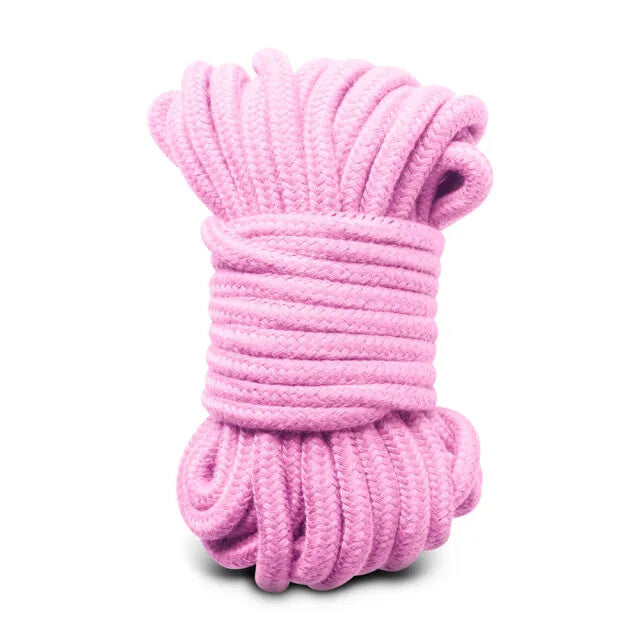 10 Metres Cotton Bondage Rope Pink