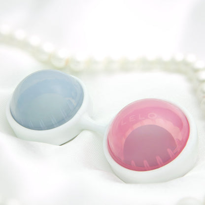 Lelo Luna Beads Mini Pink And Blue